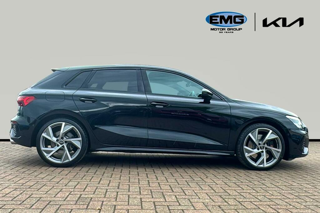 Audi S3 2.0 Tfsi Black Edition Sportback S Tron DG24FNL Black #3