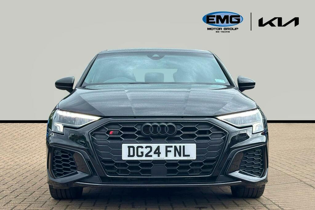Audi S3 2.0 Tfsi Black Edition Sportback S Tron DG24FNL Black #2