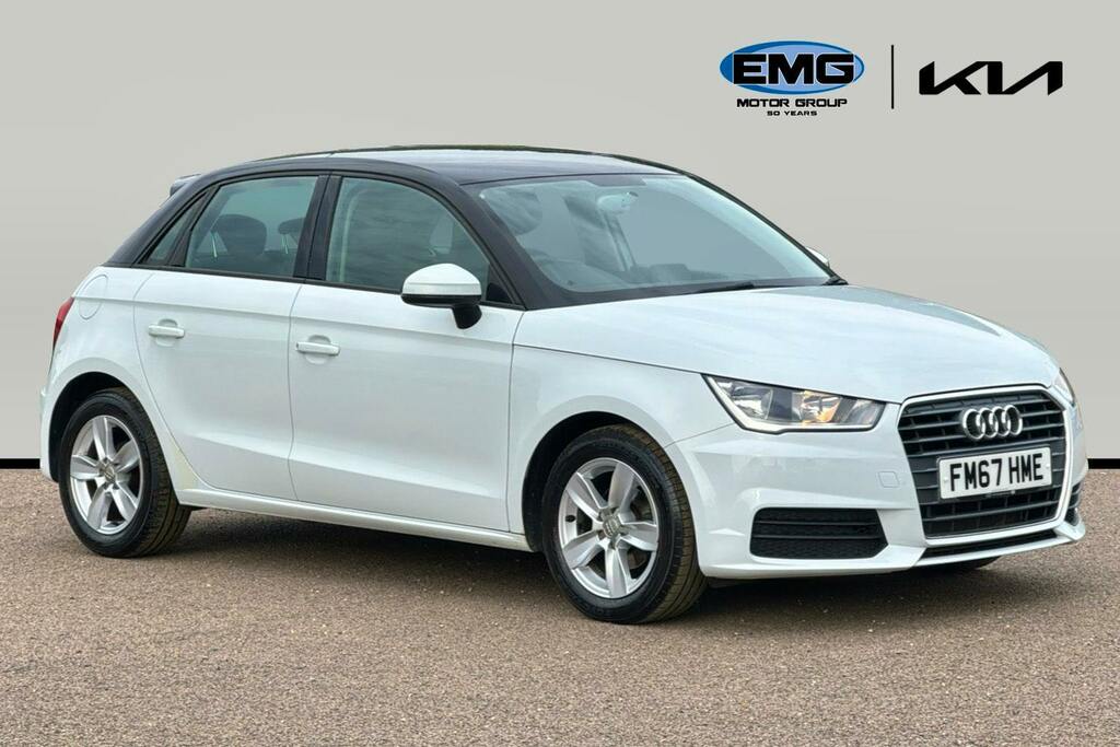 Audi A1 1.0 Tfsi Se Sportback Ss White