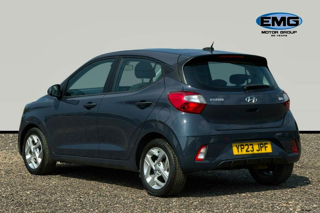 Hyundai I10 1.0 Se Connect Hatchback Ss YP23JPF Grey #4