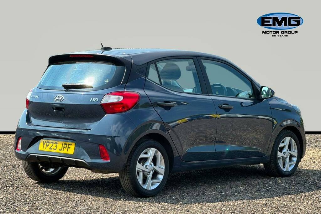 Hyundai I10 1.0 Se Connect Hatchback Ss YP23JPF Grey #6
