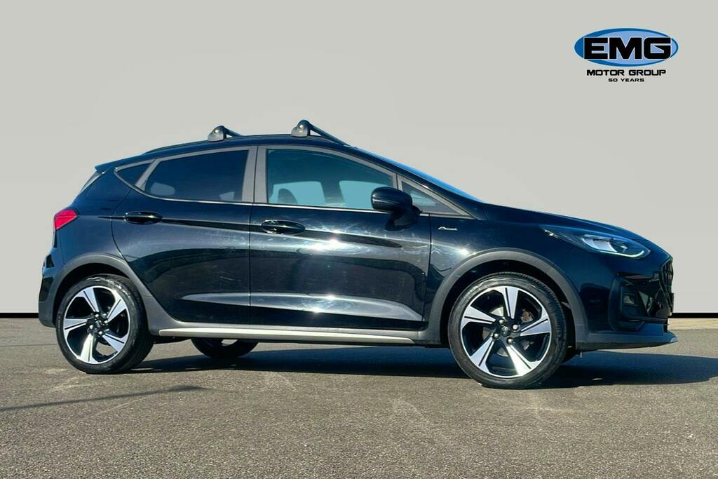 Ford Fiesta 1.0T Ecoboost Active Hatchback AX23NJN Black #3
