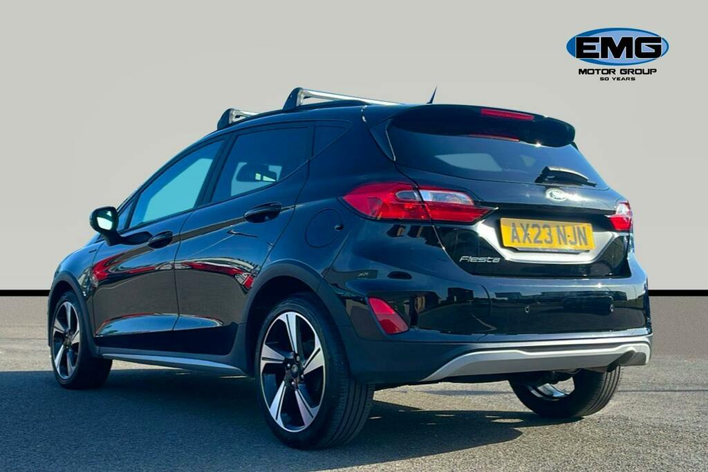 Ford Fiesta 1.0T Ecoboost Active Hatchback AX23NJN Black #4