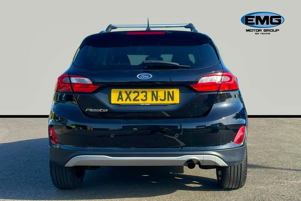 Ford Fiesta 1.0T Ecoboost Active Hatchback AX23NJN Black #5