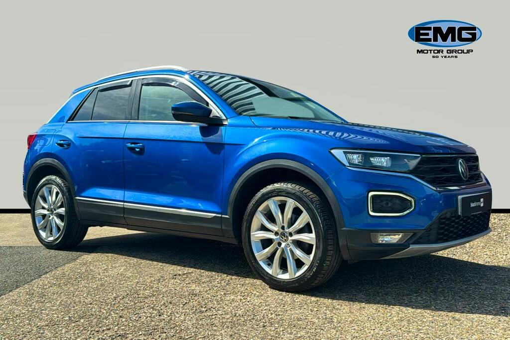 Volkswagen T-Roc 1.5 Tsi Gpf Evo Sel Suv Dsg Ss Blue