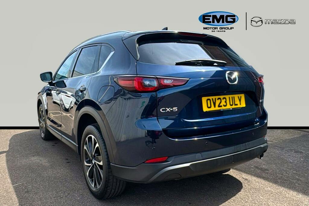 Mazda CX-5 2.2 Skyactiv D Sport Suv Ss OV23ULY Blue #4
