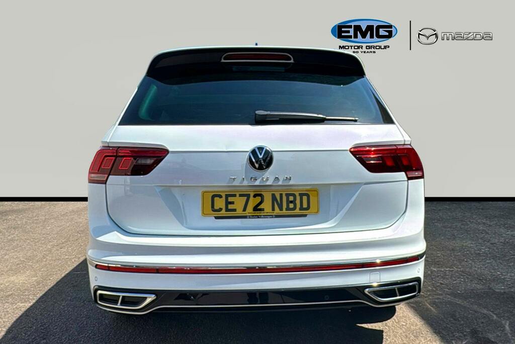 Volkswagen Tiguan 2.0 Tdi R Line Suv Dsg Ss CE72NBD White #4