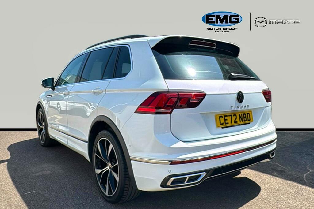 Volkswagen Tiguan 2.0 Tdi R Line Suv Dsg Ss CE72NBD White #3
