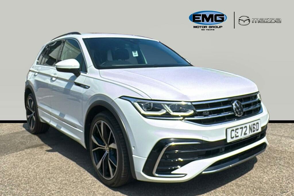 Volkswagen Tiguan 2.0 Tdi R Line Suv Dsg Ss White