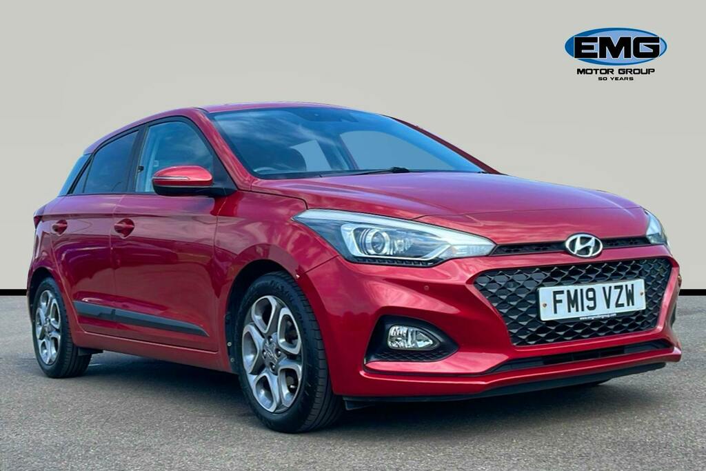 Hyundai I20 1.2 Premium Nav Hatchback Ss Red