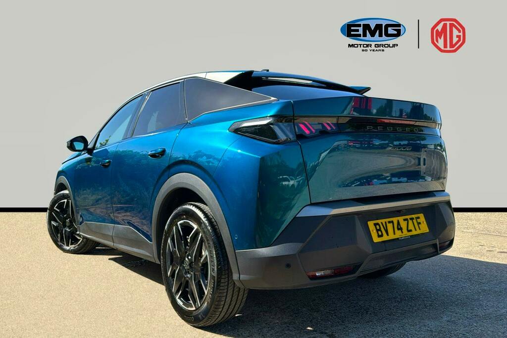 Peugeot 3008 1.2 Allure Suv Hybrid E Dsc6 Ss Blue #4