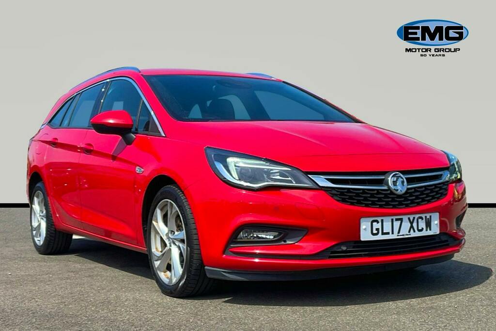 Vauxhall Astra 1.4I Turbo Sri Nav Sports Tourer Red