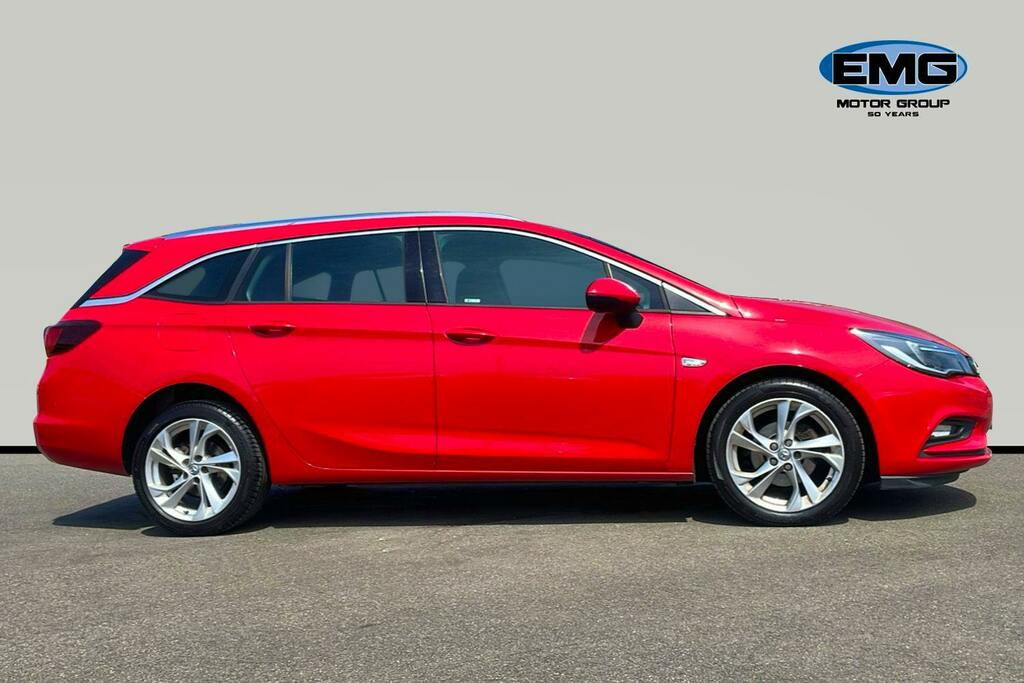 Vauxhall Astra 1.4I Turbo Sri Nav Sports Tourer GL17XCW Red #3
