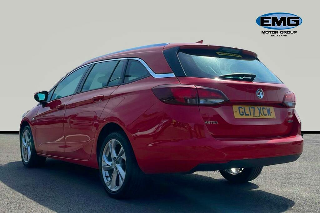 Vauxhall Astra 1.4I Turbo Sri Nav Sports Tourer GL17XCW Red #4