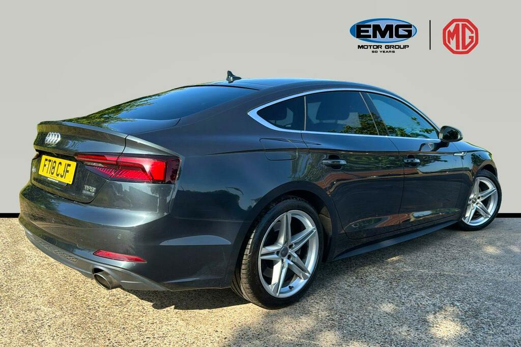Audi A5 2.0 Tfsi S Line Sportback S Tronic Quat Grey #6