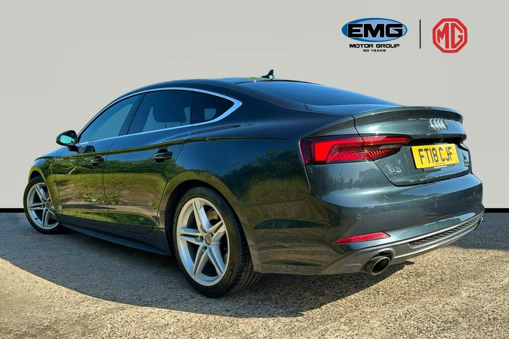 Audi A5 2.0 Tfsi S Line Sportback S Tronic Quat Grey #4