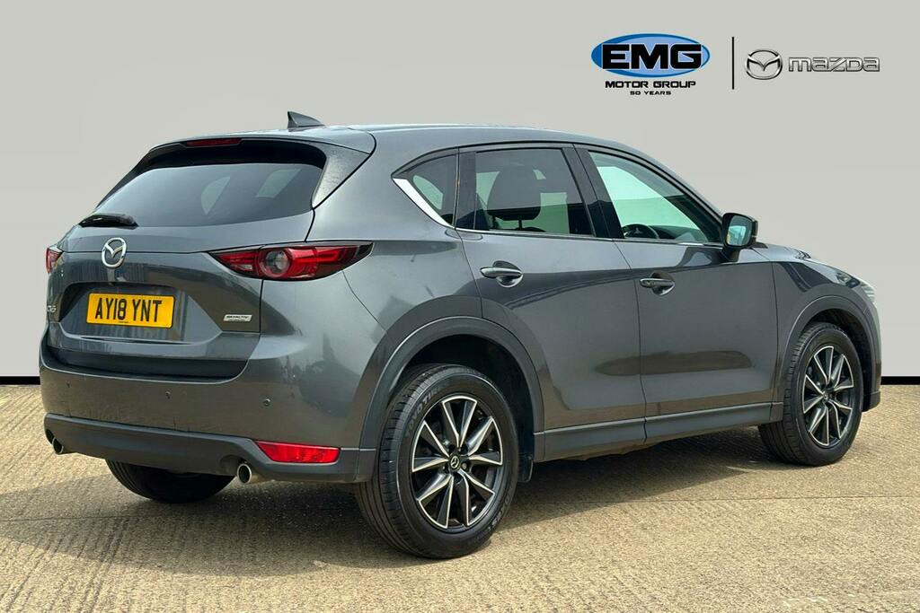 Mazda CX-5 2.2 Skyactiv D Sport Nav Suv S AY18YNT Silver #6