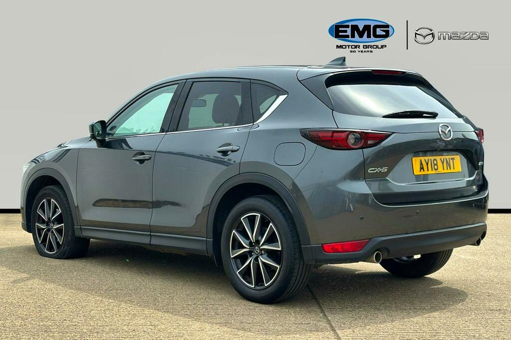 Mazda CX-5 2.2 Skyactiv D Sport Nav Suv S AY18YNT Silver #4