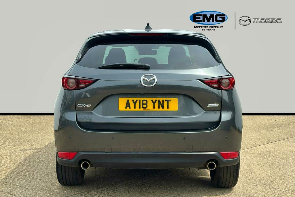 Mazda CX-5 2.2 Skyactiv D Sport Nav Suv S AY18YNT Silver #5