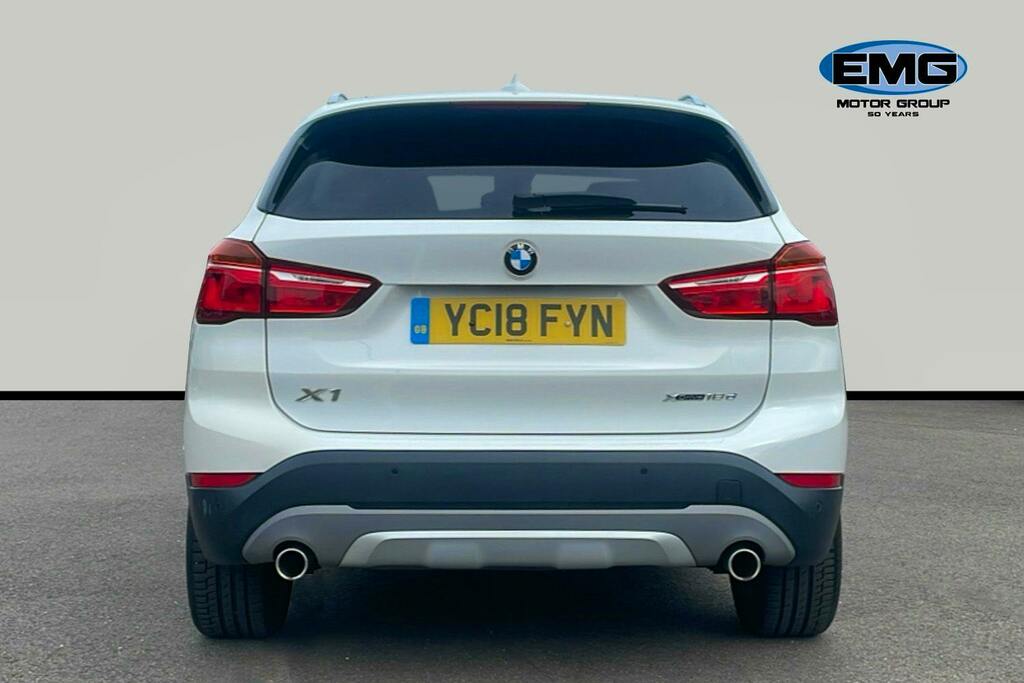 BMW X1 2.0 18D Xline Suv Xdrive Ss YC18FYN White #5
