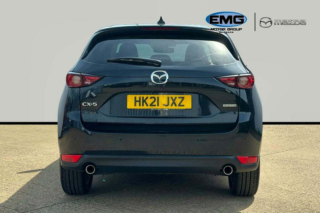 Mazda CX-5 2.0 Skyactiv G Sport Suv Ss HK21JXZ Black #5