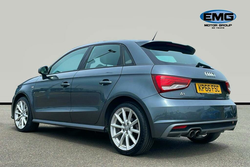 Audi A1 1.4 Tfsi S Line Sportback Ss KP66FSC Grey #4
