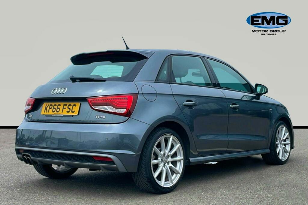 Audi A1 1.4 Tfsi S Line Sportback Ss KP66FSC Grey #6
