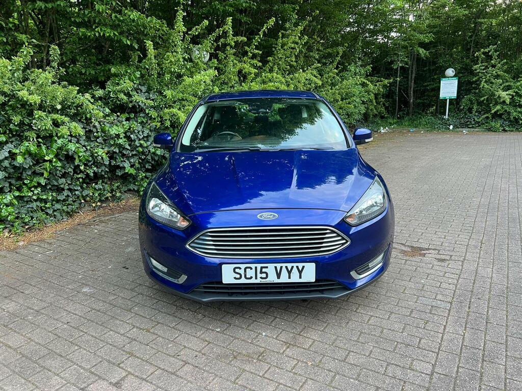 Ford Focus 1.0T Ecoboost Titanium Euro 6 Ss SC15VYY Blue #6