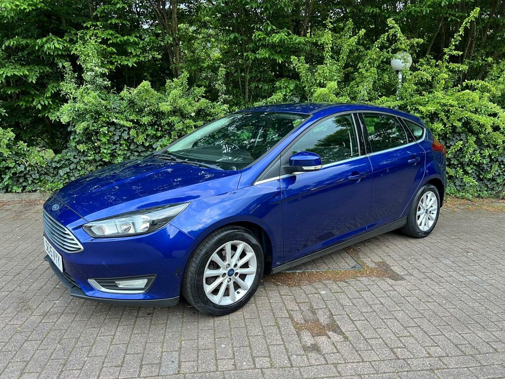 Ford Focus 1.0T Ecoboost Titanium Euro 6 Ss SC15VYY Blue #4