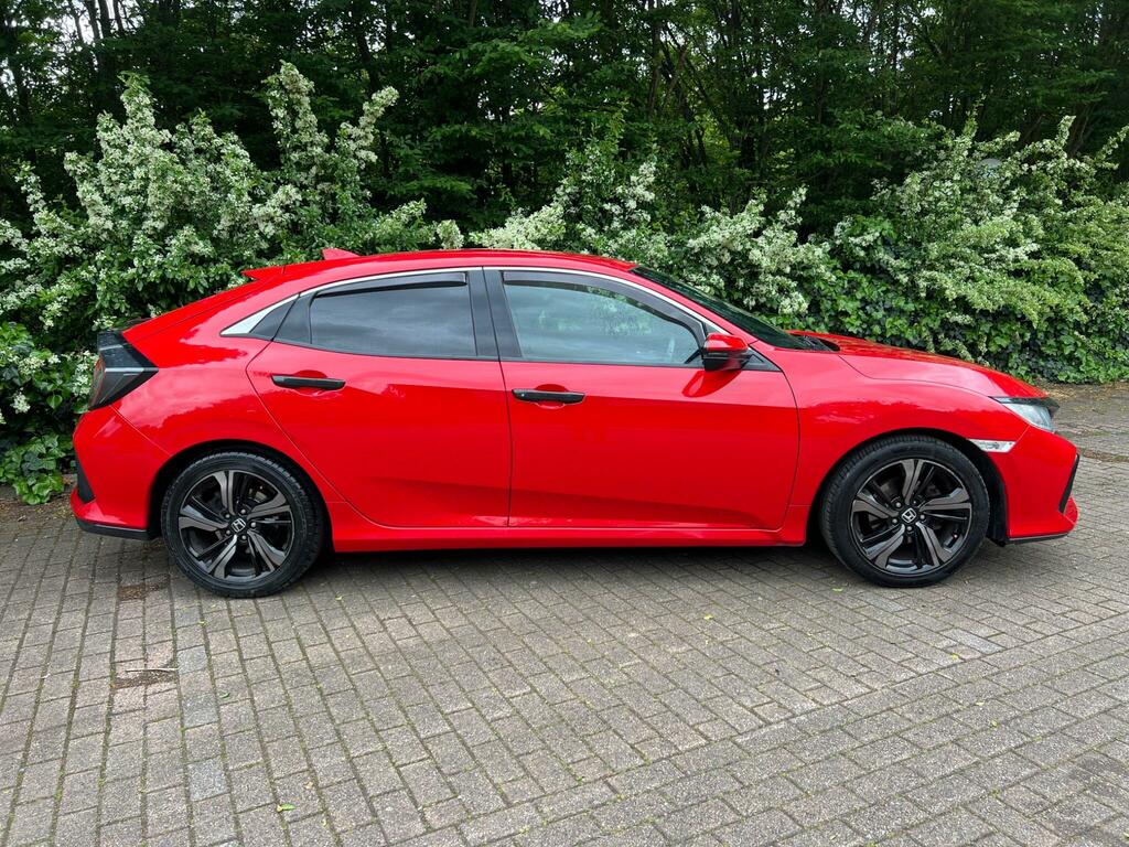 Honda Civic 1.0 Vtec Turbo Sr Euro 6 Ss BF17UOB Red #2