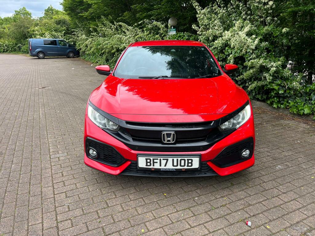 Honda Civic 1.0 Vtec Turbo Sr Euro 6 Ss BF17UOB Red #3