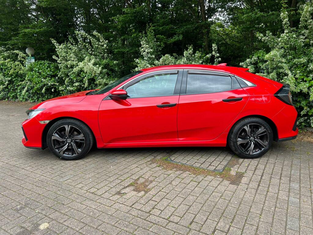 Honda Civic 1.0 Vtec Turbo Sr Euro 6 Ss BF17UOB Red #5
