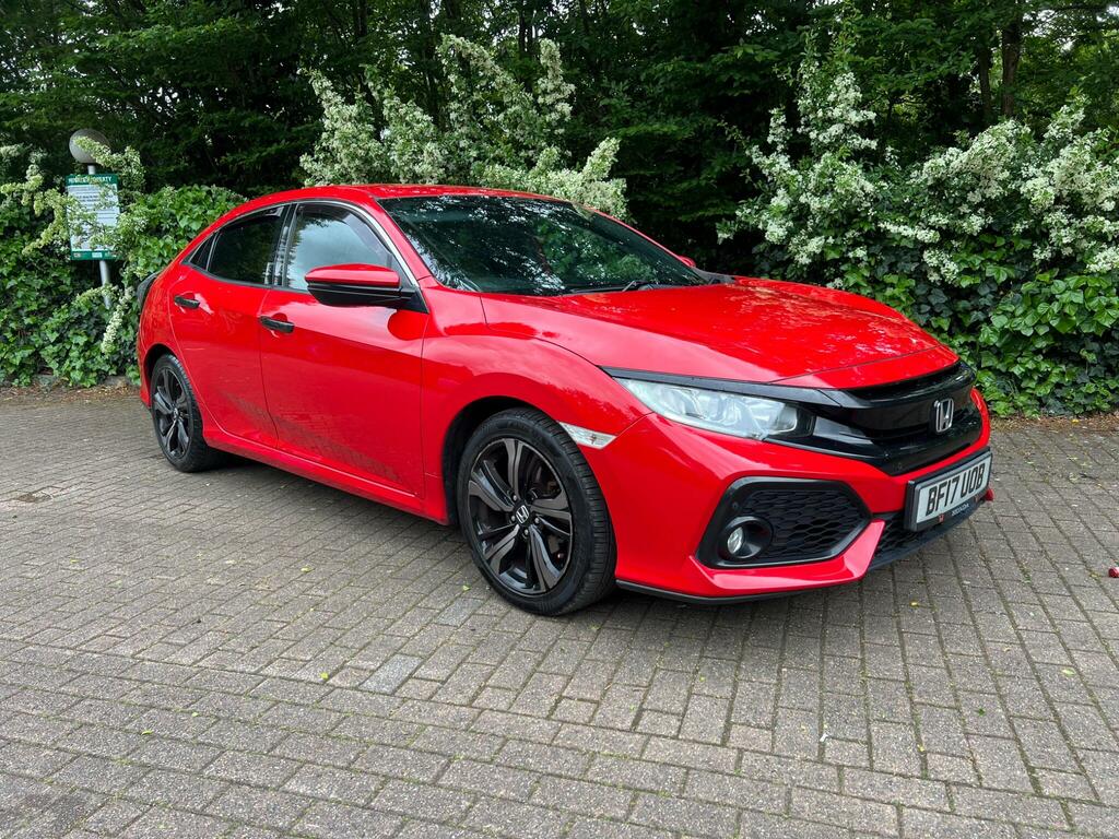 Honda Civic 1.0 Vtec Turbo Sr Euro 6 Ss Red