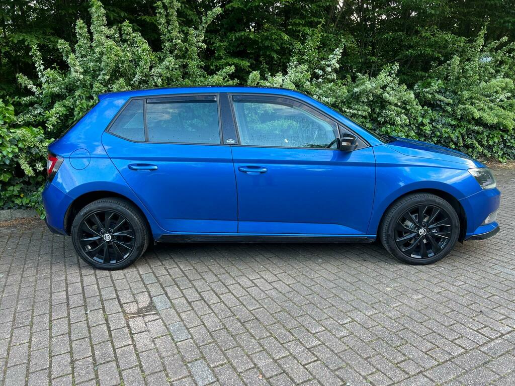 Skoda Fabia 1.0 Monte Carlo Euro 6 Ss SO65KFU Blue #2
