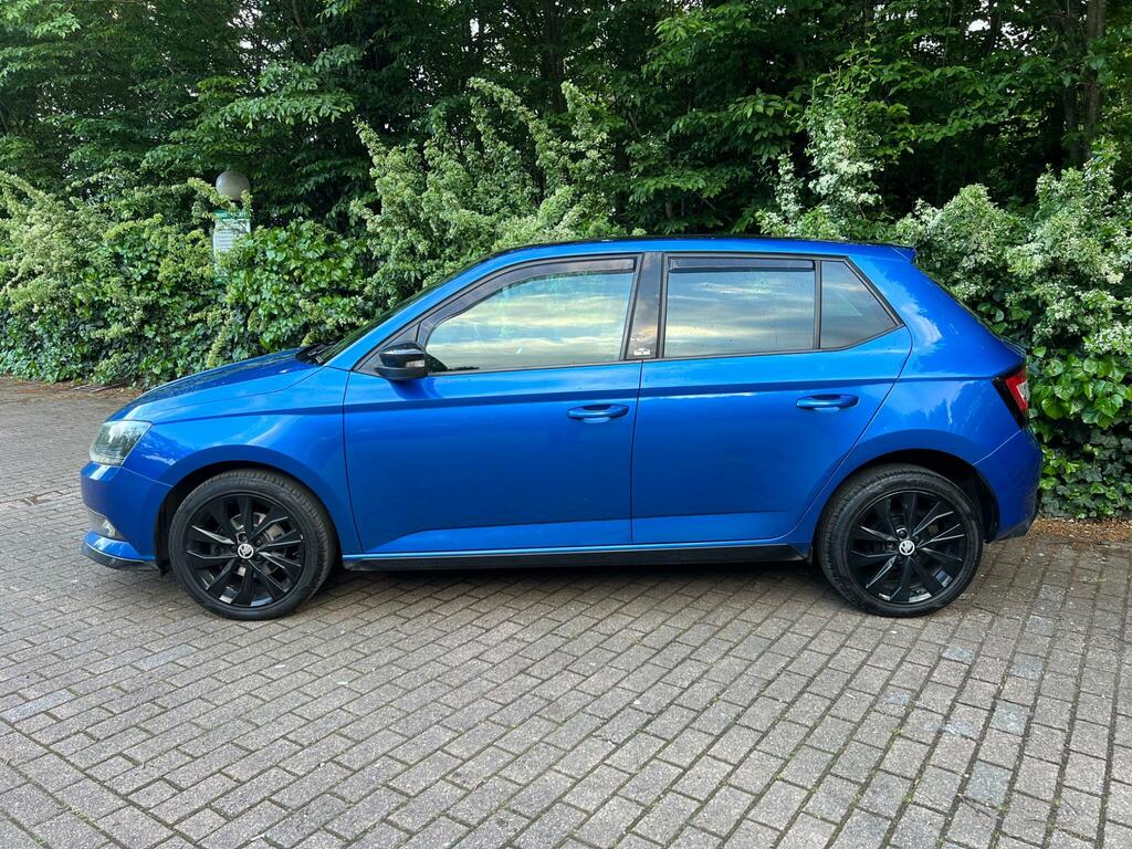 Skoda Fabia 1.0 Monte Carlo Euro 6 Ss SO65KFU Blue #5