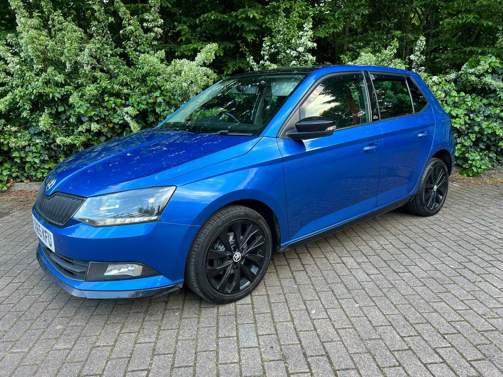 Skoda Fabia 1.0 Monte Carlo Euro 6 Ss SO65KFU Blue #4