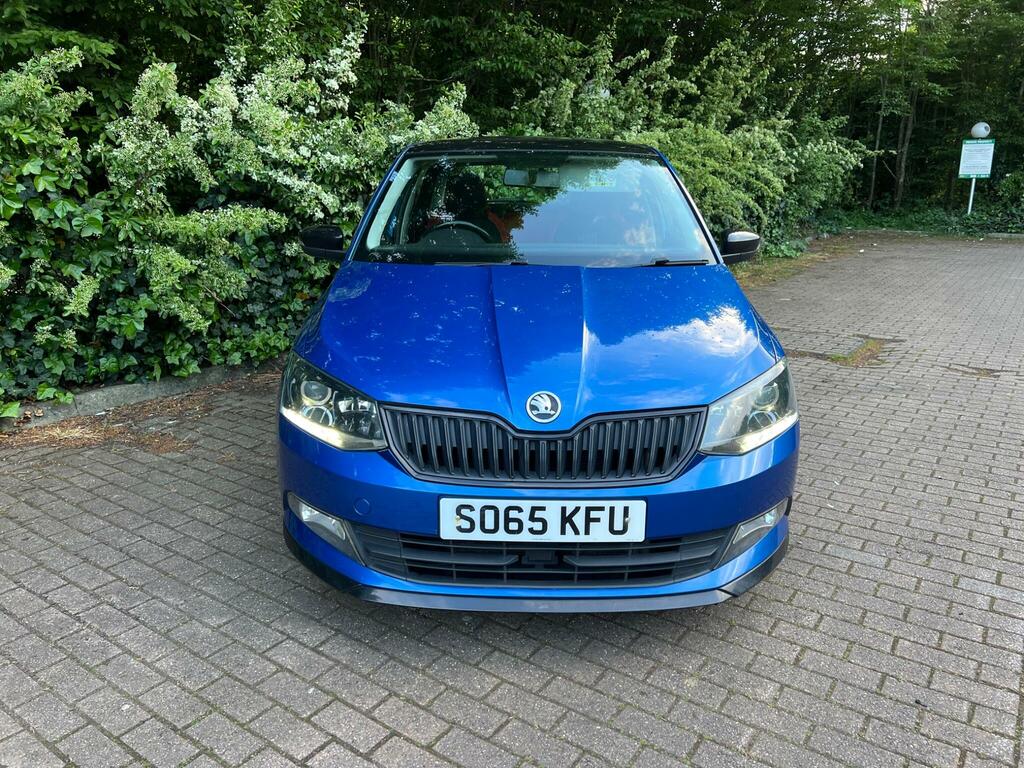 Skoda Fabia 1.0 Monte Carlo Euro 6 Ss SO65KFU Blue #6
