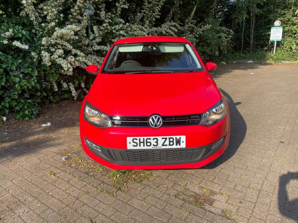 Volkswagen Polo 1.2 Match Edition Euro 5 SH63ZBW Red #6