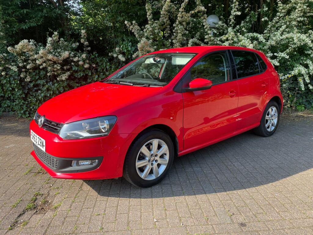 Volkswagen Polo 1.2 Match Edition Euro 5 SH63ZBW Red #4