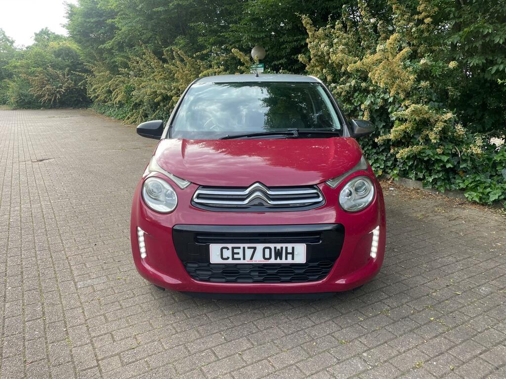 Citroen C1 1.2 Puretech Flair Edition Euro 6 CE17OWH Red #3