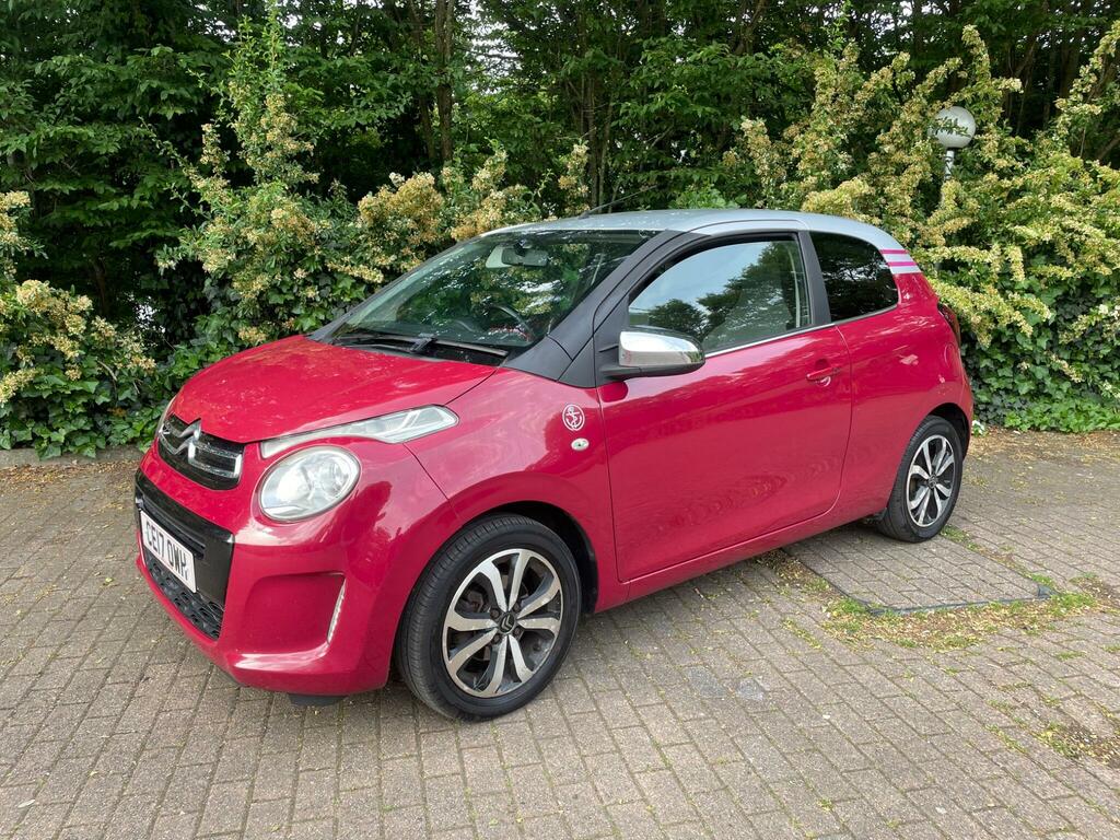 Citroen C1 1.2 Puretech Flair Edition Euro 6 CE17OWH Red #4
