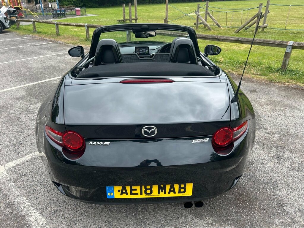Mazda MX-5 2.0 Skyactiv-g Sport Nav Euro 6 AE18MAB Black #6