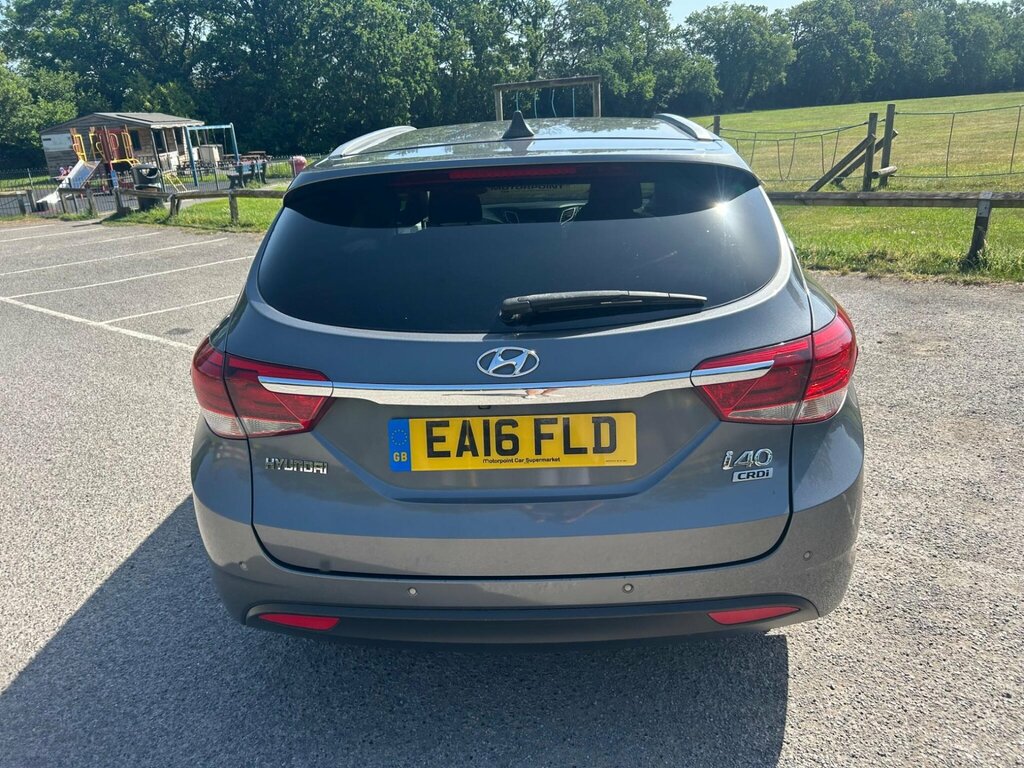 Hyundai I40 1.7 Crdi Blue Drive Se Nav Tourer Dct Euro 6 Ss Silver #6