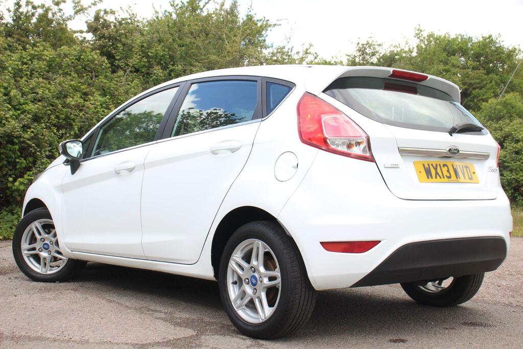 Ford Fiesta 1.0 Zetec Euro 5 Ss WX13WVD White #6