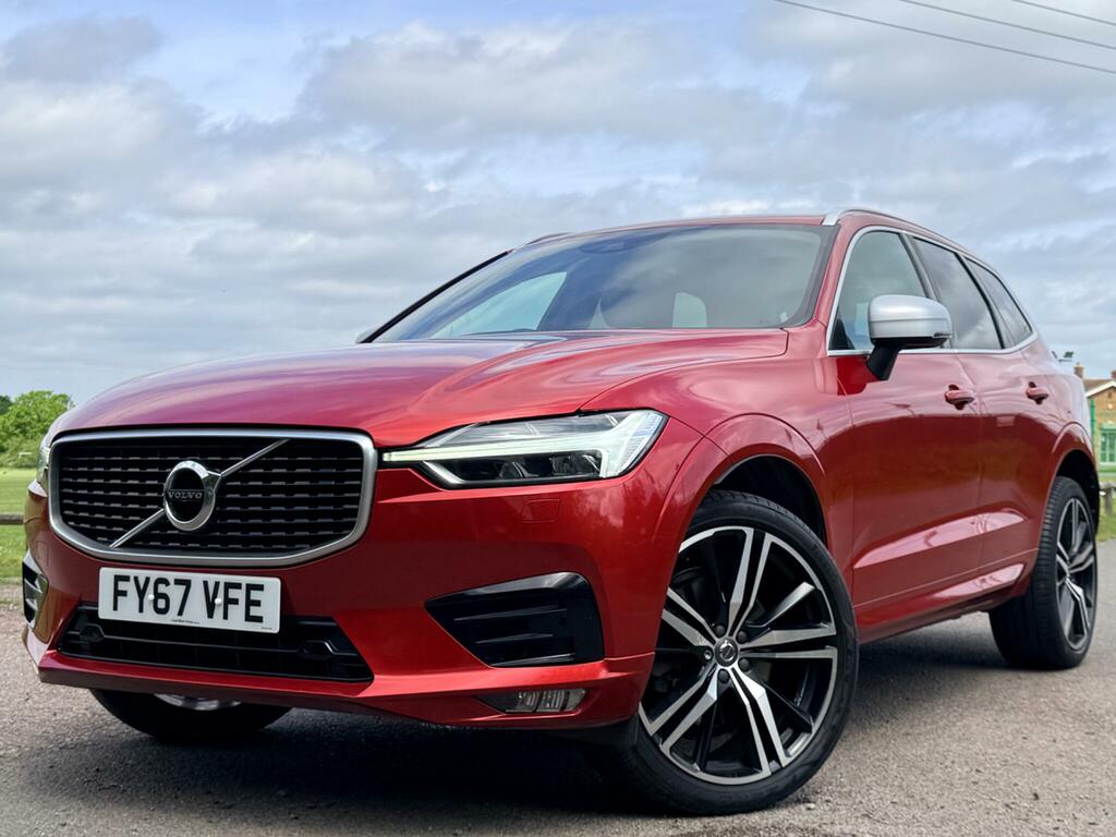 Volvo XC60 R-design Pro FY67VFE Red #3