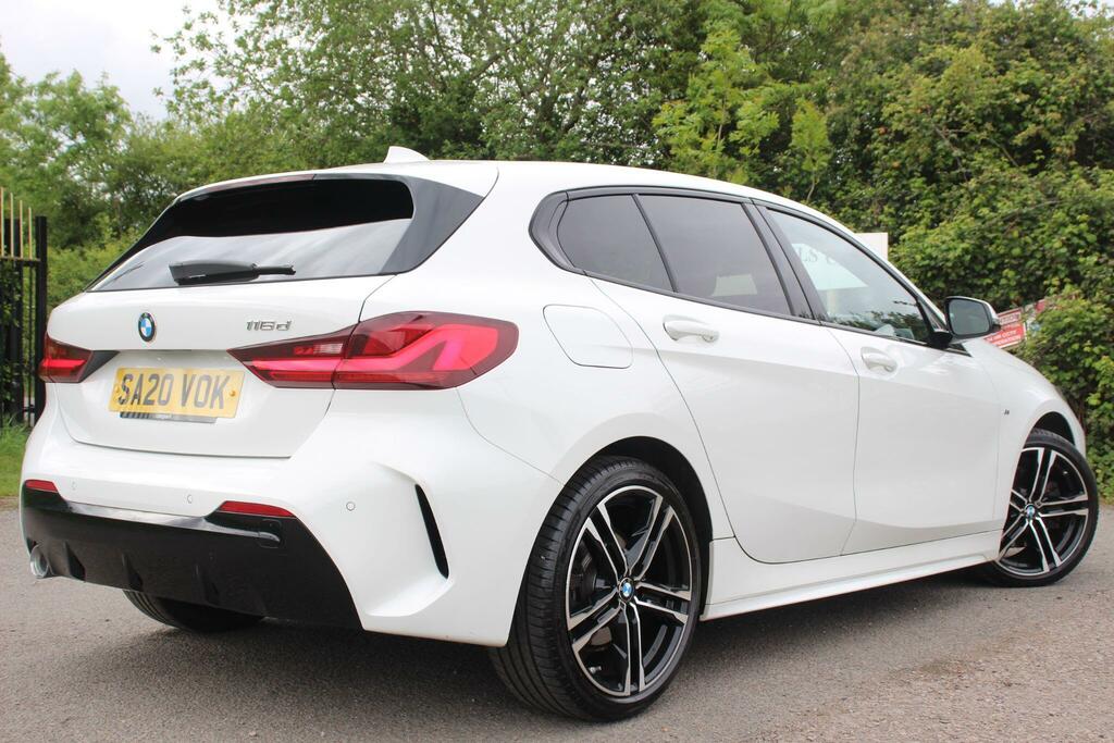 BMW 1 Series 1.5 116D M Sport Dct Euro 6 Ss SA20VOK White #4