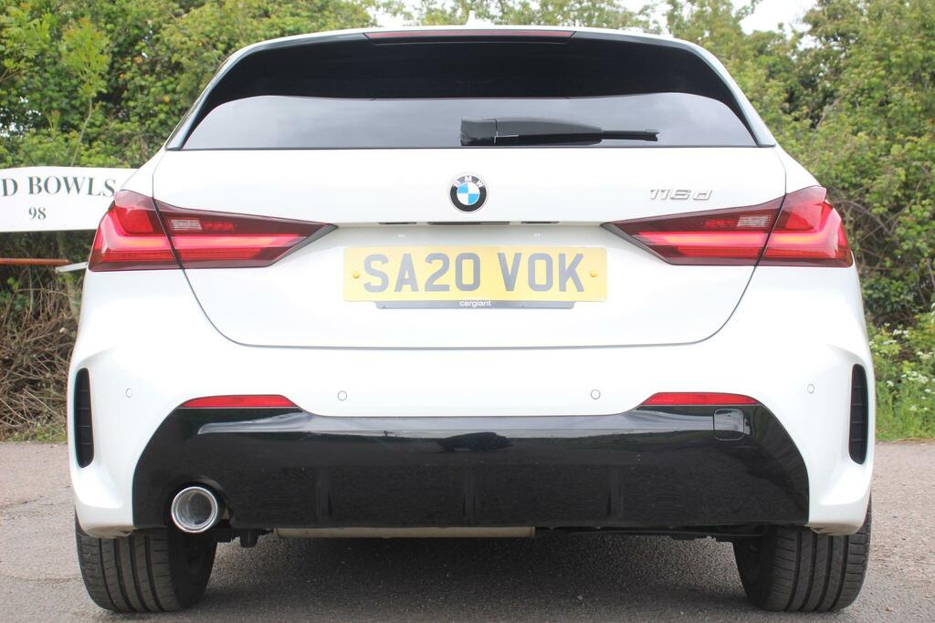 BMW 1 Series 1.5 116D M Sport Dct Euro 6 Ss SA20VOK White #5