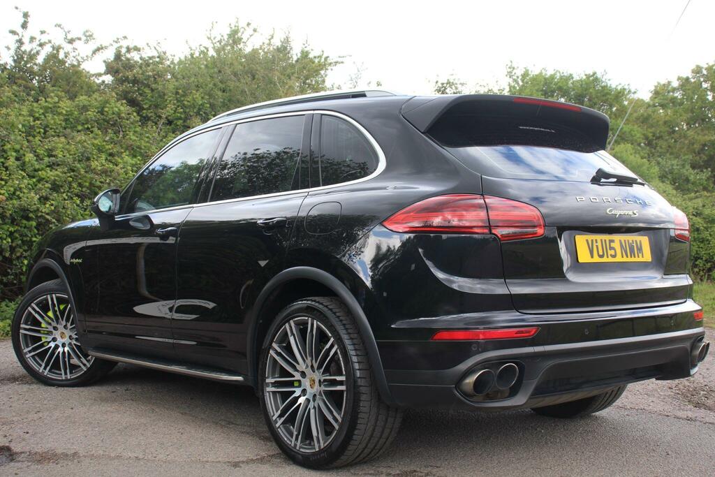 Porsche Cayenne 3.0 V6 E-hybrid S Tiptronics 4Wd Euro 6 Ss VU15NWM Black #6