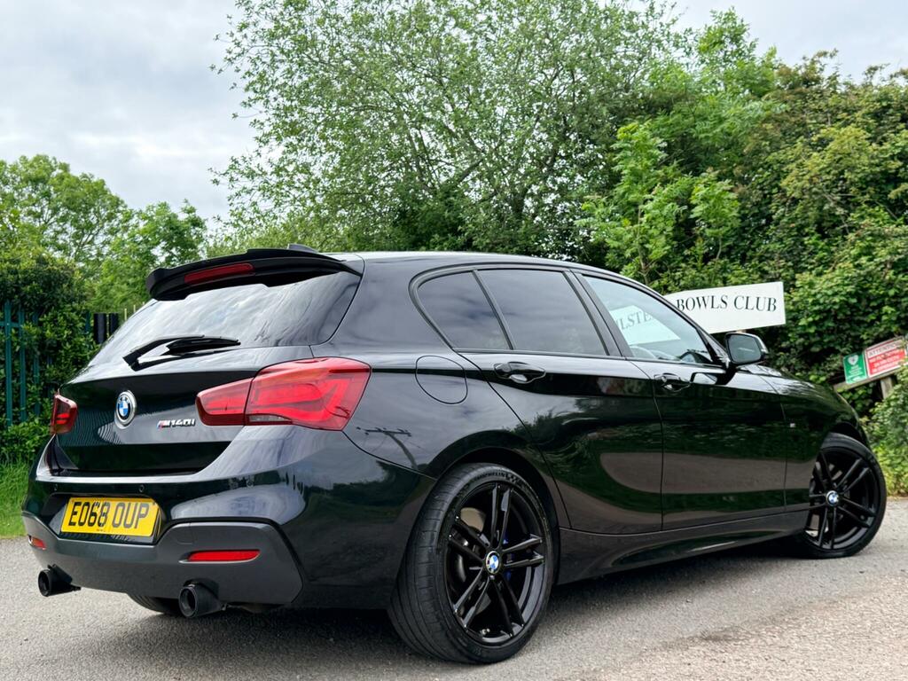 BMW 1 Series 3.0 M140i Shadow Edition Euro 6 Ss E068OUP Black #4