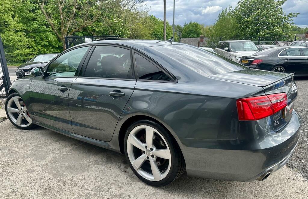 Audi A6 Saloon 3.0 Bitdi V6 Black Edition Tiptronic Quattro Euro Grey #3